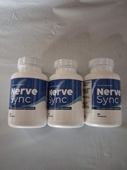 Nerve Sync – NerveSync All Natural Glycogen Support 30 Caps – 3pk (3 Bottles)