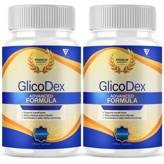(2 Pack) Glicodex Premium Blood Support Capsules, Glicodex Pills (120 Capsules)