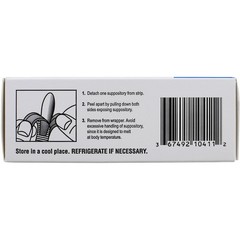 Calmol 4 Hemorrhoidal Suppositories with 24 Count (Pack of 1), Multicolor