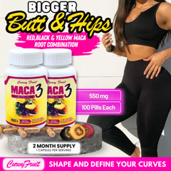 Bigger Booty & Wider Hips – Maca Root Pills for women (2-Month Pack) – 15% OFF