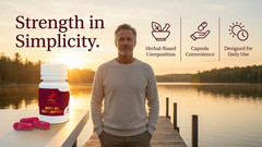 Ultra Bann Men&rsquo;s Performance | 1 Cap = 2 Days | Premium 30-Day Formula 40+