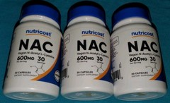 Nutricost N-Acetyl L-Cysteine (NAC) 600mg, 90 VegCaps GF – Non-GMO – EXP 06/2028