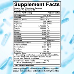 Digestive+Pro&Pre Postbiotics Capsules – Promotes Digestive And Stomach Health