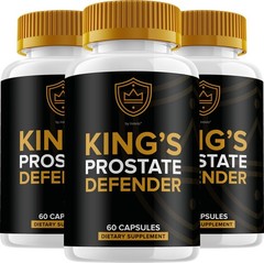 (3 Pack) Kings Prostate Defender For Men Capsules – Advanced Formula Supplements