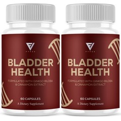 (2 Pack) Bladder Health Support, BladderHealth Daily Supplement (120 Capsules)