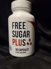 Free Sugar Plus Blood Health Support Dietary Supplement 30 Capsules-Exp 10/28