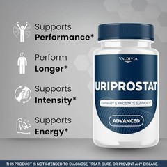 Valdivia Uriprostat 180 Capsules 3 Pack Men&rsquo;s Health Supplement Made in USA Male