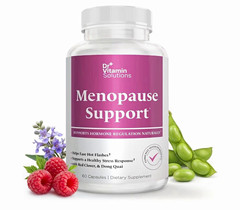 Dr. Vitamin Solutions Menopause Support Non-GMO 60 Capsules Lot 75248 Exp 07/27