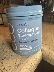 NeoCell Collagen Bio-Peptides Protein Powder Grass Fed Unflavored 20G 20oz