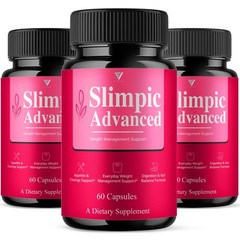 (3 Pack) Slimpic Weight Management Support Supplement Pills (180 Capsules)