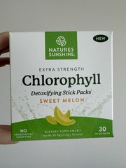 Nature&rsquo;s Sunshine Chlorophyll Stick Packs: Supercharge Your Detox and Boost Gut