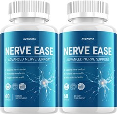 (2 Pack) Nerve Ease Capsules – NerveEase Pills Natural Ingredients Nootropic