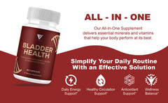(2 Pack) Bladder Health Support, BladderHealth Daily Supplement (120 Capsules)
