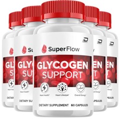 (5 Pack) Super Flow Capsules – SuperFlow All Natural Formula, Maximum Strength