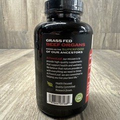 ForestLeaf Beef Organ Supplement – Grass Fed & Pasture Raised Exp 04/2026
