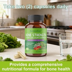 Plant calcium complex capsules–promote bone growth and synergy