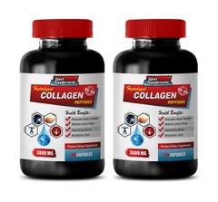 hair skin and nail support – COLLAGEN PEPTIDES – beauty anti aging 2 BOTTLE