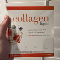 youtheory Collagen Liquid 5,000 mg Berry Zero Sugar 12 x 1 fl oz Pouches