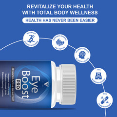 (3 Pack) Eye Boost Pro Maximum Strength, EyeBoost Supplement (180 Capsules)