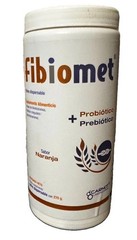 FibioMet Digestive Support Powder Dietary Supplement, Orange Flavor, 270g