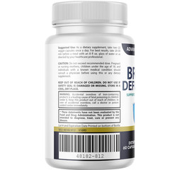 Brain Defender Memory & Brain Support, Cognitive Formula- 2 Bottles Genuine