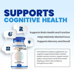 (2 Pack) Memory Defender Supplement Capsules – MemoryDefender Natural Blend