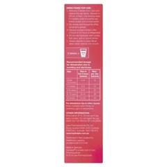 2 x Hydralyte Effervescent Electrolyte Strawberry Kiwi Flavoured 20 Tablets