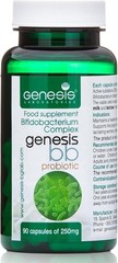 Genesis Bifidobacterium Complex BB Probiotic 240 Mg per Capsule 90 caps