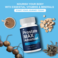 (3 Pack) Prostate Max Advanced Capsules, ProstateMax Daily Pills (180 Capsules)