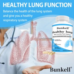 Cleanse Detox Support Clear Lungs Supplement 120 Caps Balance Respiratory Health