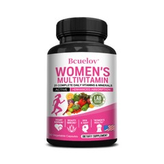 Multivitamin for Women – Highest Potency Complete Daily + Multimineral Capsules