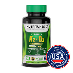 Vitamin K2 + D3 Soft Gels – Heart, Bone & Immune Health Support