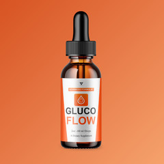 (5 Pack) Gluco Flow Drops, GlucoFlow Blood Support Max Strength Formula (10oz)