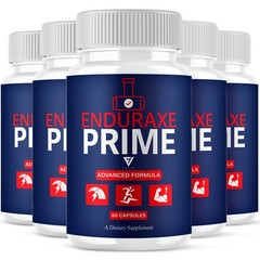 (5 Pack) Enduraxe Prime Advanced Capsules, EnduraxePrime Pills (300 Capsules)