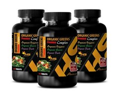 detox greens – ORGANIC GREENS COMPLEX – asparagus roots 3 year 3 BOTTLE