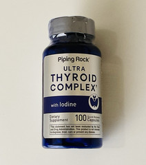 Piping Rock Ultra Thyroid Complex Support with Iodine Capsules 100ct 150mcg