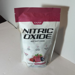 SNAP Nitric Oxide Beet Soft Chews Mixed Berry Sugar-Free Gluten-Free 60ct