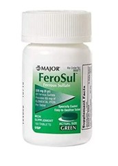 Ferrous Sulfate Tablet Delayed Release Enteric Coated 100 Counts