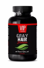 Biotin extract – GRAY HAIR SOLUTION. DIETARY SUPPLEMENT – Minimize stress – 1B
