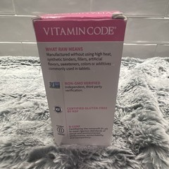 Garden of Life Vitamin Code 50 & Wiser Women Multivitamin 120ct Exp 05/2026