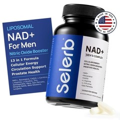 Selerb Supplement Liposomal-NAD+,CoQ10, NAD+ With Men – for L-Carnitine