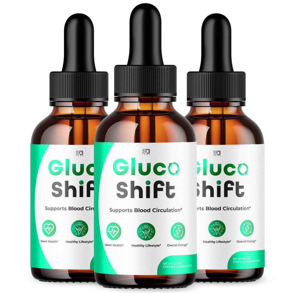 Gluco Shift Blood Drops – Supports Blood Health & Balanced Lifestyle – 3 Pack
