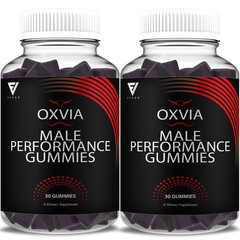 (2 Pack) Oxvia Performance Gummies, Oxvia Daily Energy Support (2 Month Supply)
