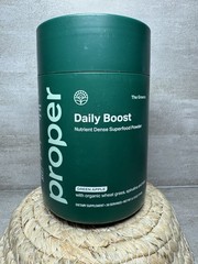 Proper Daily Boost Nutrient Dense Superfood Powder Green Apple 6.13 oz