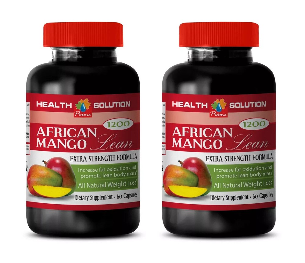 Balanced diet – AFRICAN MANGO EXTRACT – Food supplement 2 Bottles 120 Capsules