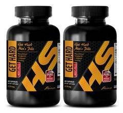 Tribulus Extract with Maca Root – GET HARD FOR MEN – Vitality Support Pills 2Bot
