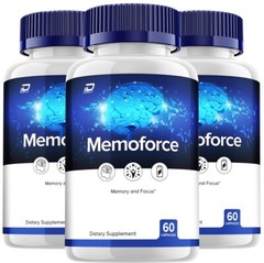 (3 Pack) MemoForce Brain Capsules – Memo Force Pills All-Natural Supplements