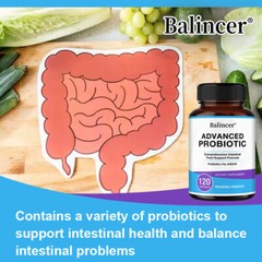 Advanced Probiotic 5.75 Billion CFU, Supports Digestive Intestinal Health