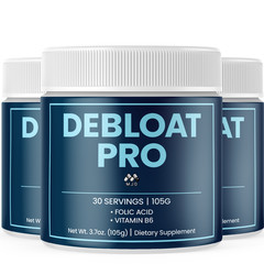 (3 Pack) Debloat Pro Powder Advanced Weight Management DebloatPro 90 Servings