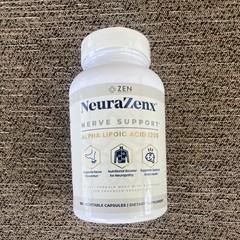 NeuraZenx Nerve Support Alpha Lipoic Acid 1200mg 120 Gluten-Free Capsules